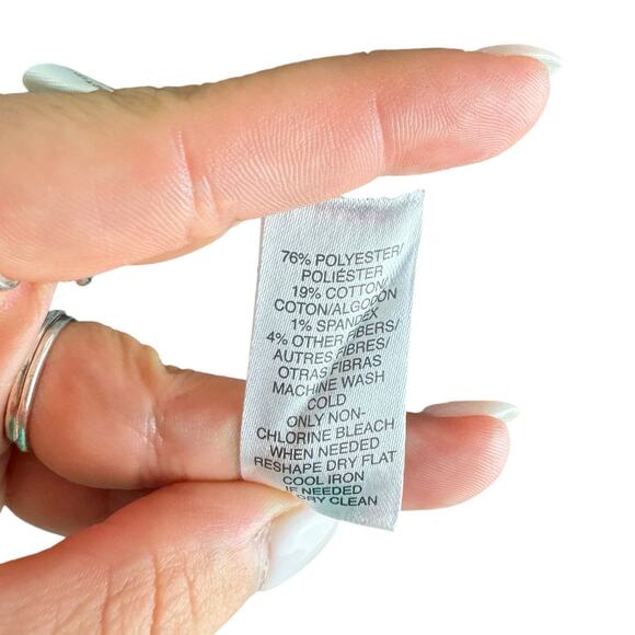 LOFT NWT Red Black White Tweed Textured Pleated Pull On Flare Skater Skirt - Picture 9 of 9